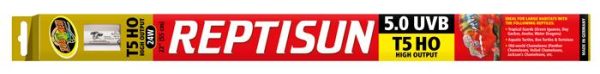 Zoo Med Laboratories ReptiSun 5.0 UVB High-Output T5 Fluorescent Reptile Replacement Bulb - 24 Watt - 22  Inches For Discount