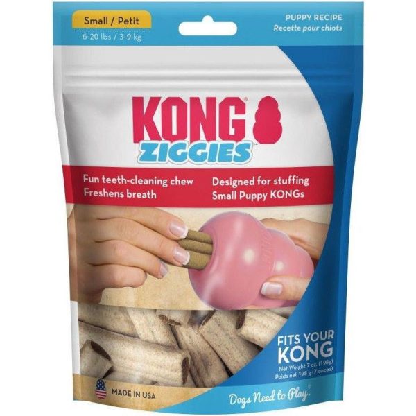 KONG Ziggies Puppy Recipe Small   Petit 6-20 lbs, 7 oz Discount