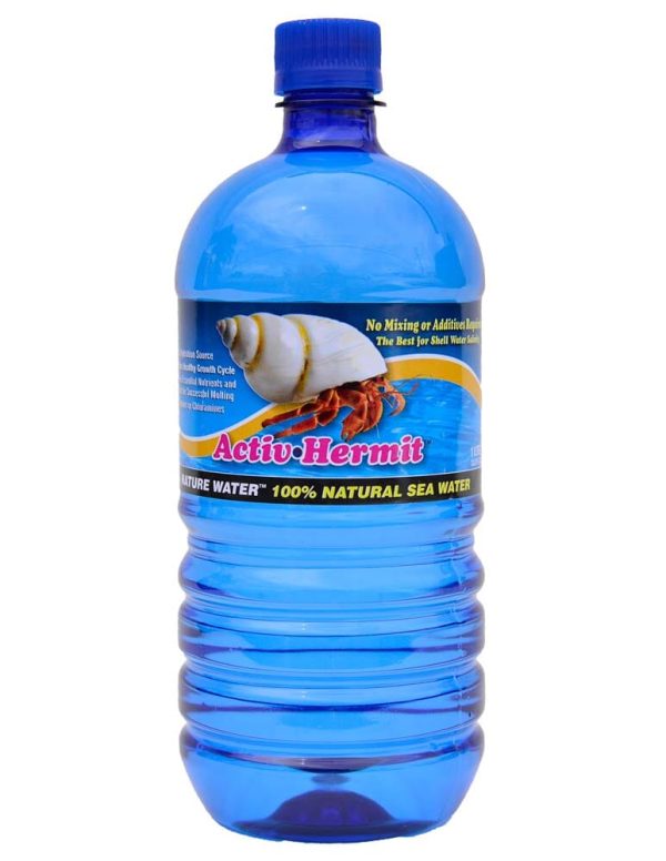 Activ-Hermit Nature Water 100% Natural Saltwater - 1 Ltr - 6 Count Fashion